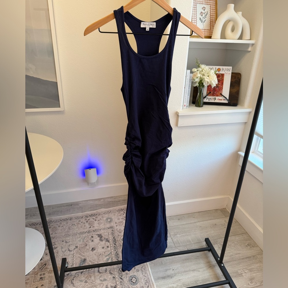 Michael Stars Racerback Midi Dress, Nocturnal